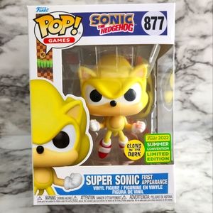 Funko Pop! Super Sonic #877 SDCC GITD